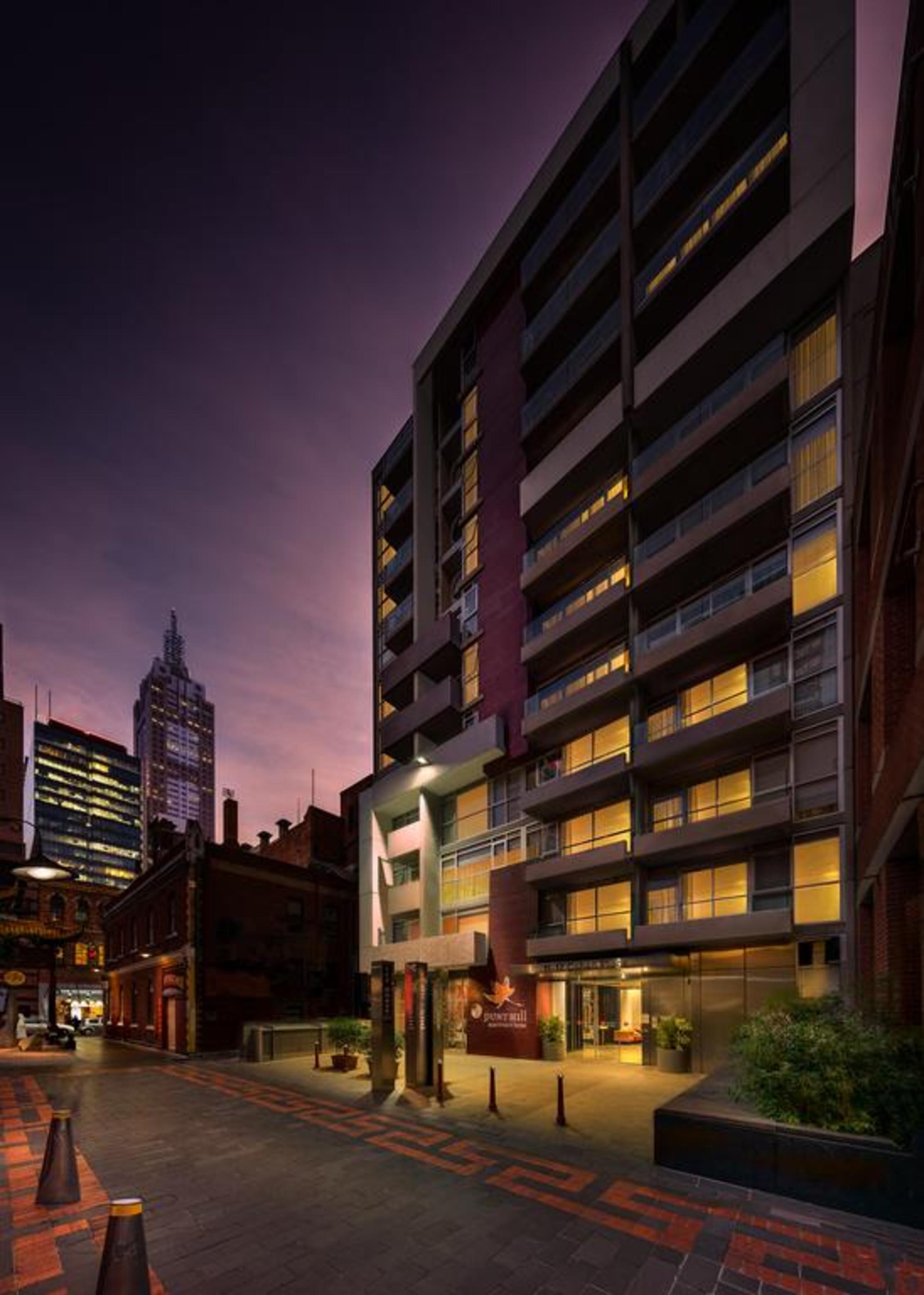 Punthill Apartment Hotel - Little Bourke Melbourne Exteriér fotografie